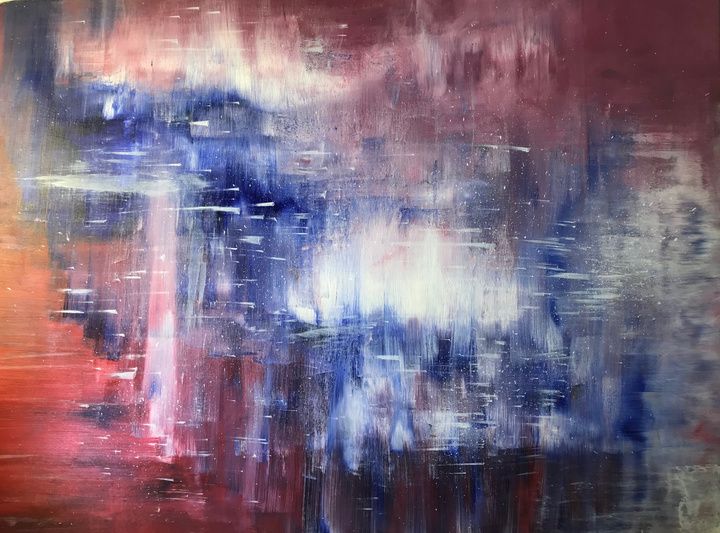 Inner Space by MCCXLV, acrylic on wood, 2019