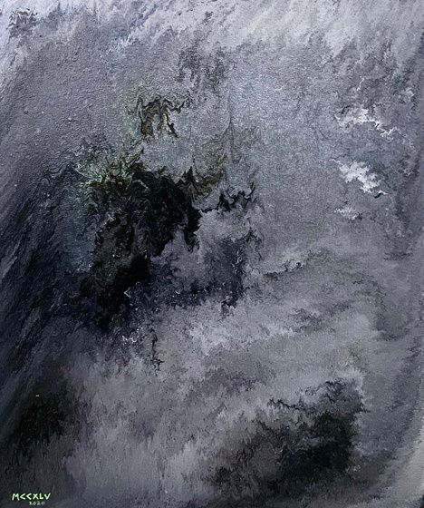 Squall by MCCXLV, acrylic on canvas, 2020